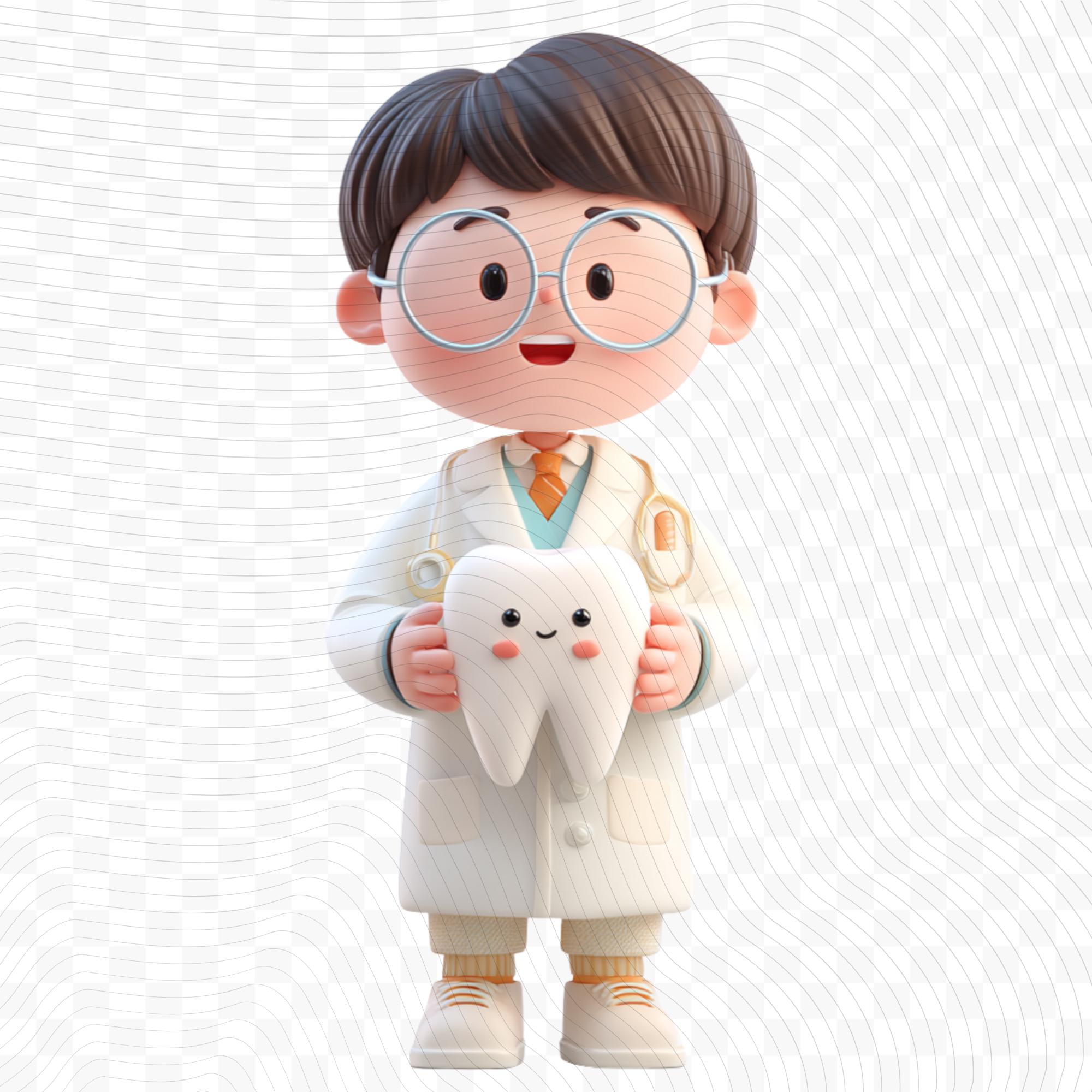 44 Kawaii Doctor Clipart and Medical Tools| Characters PNG Transparent Background| 300 DPI