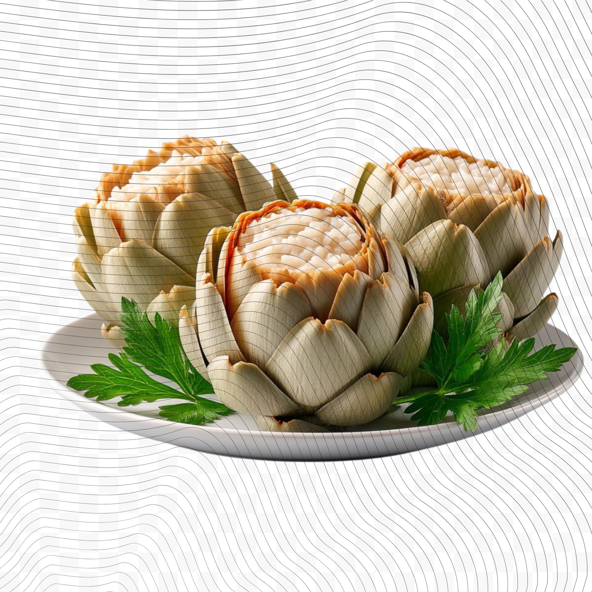 27 Realistic Artichoke Clipart Bundle| PNG Transparent Background