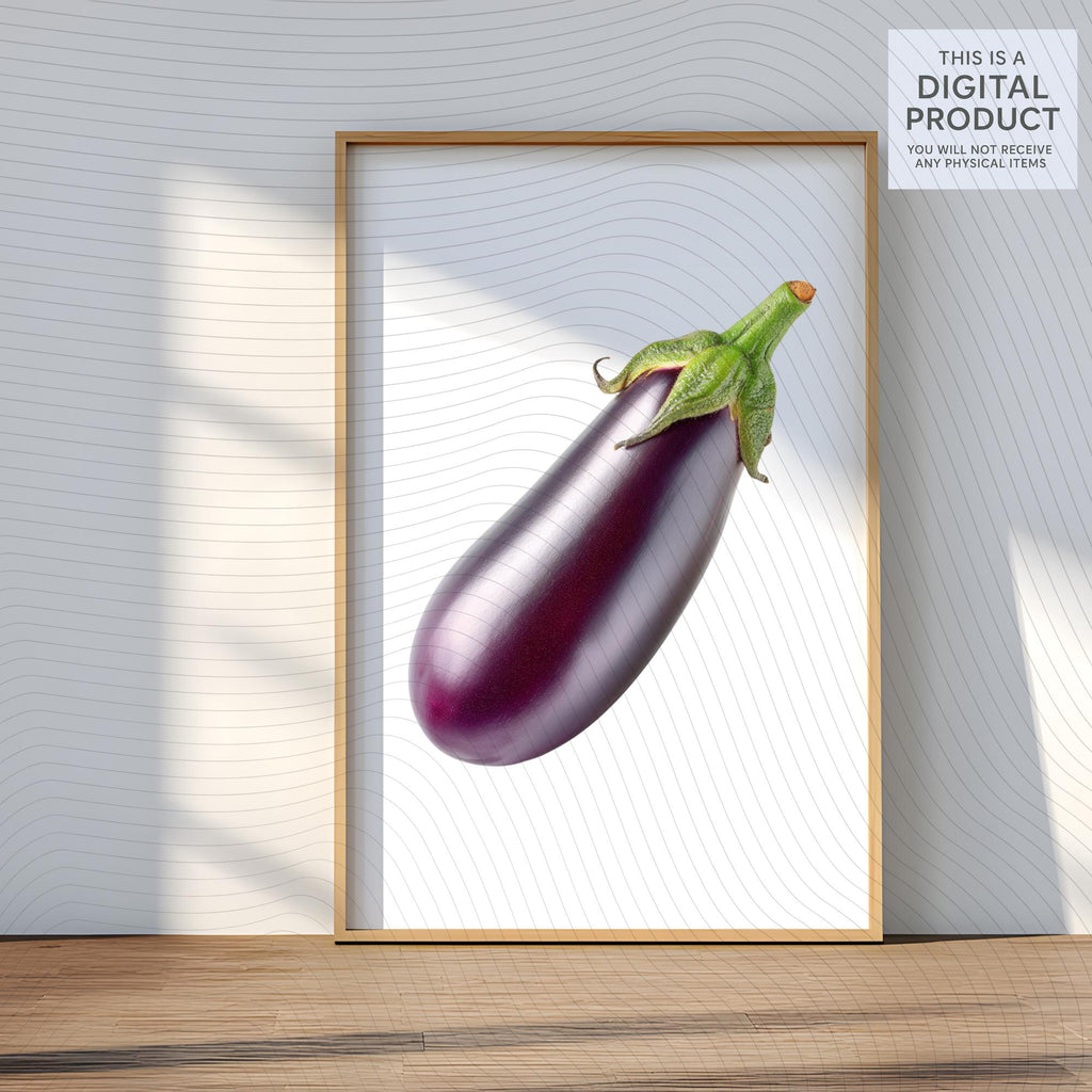 27 Realistic Eggplant Clipart Bundle| PNG Transparent Background