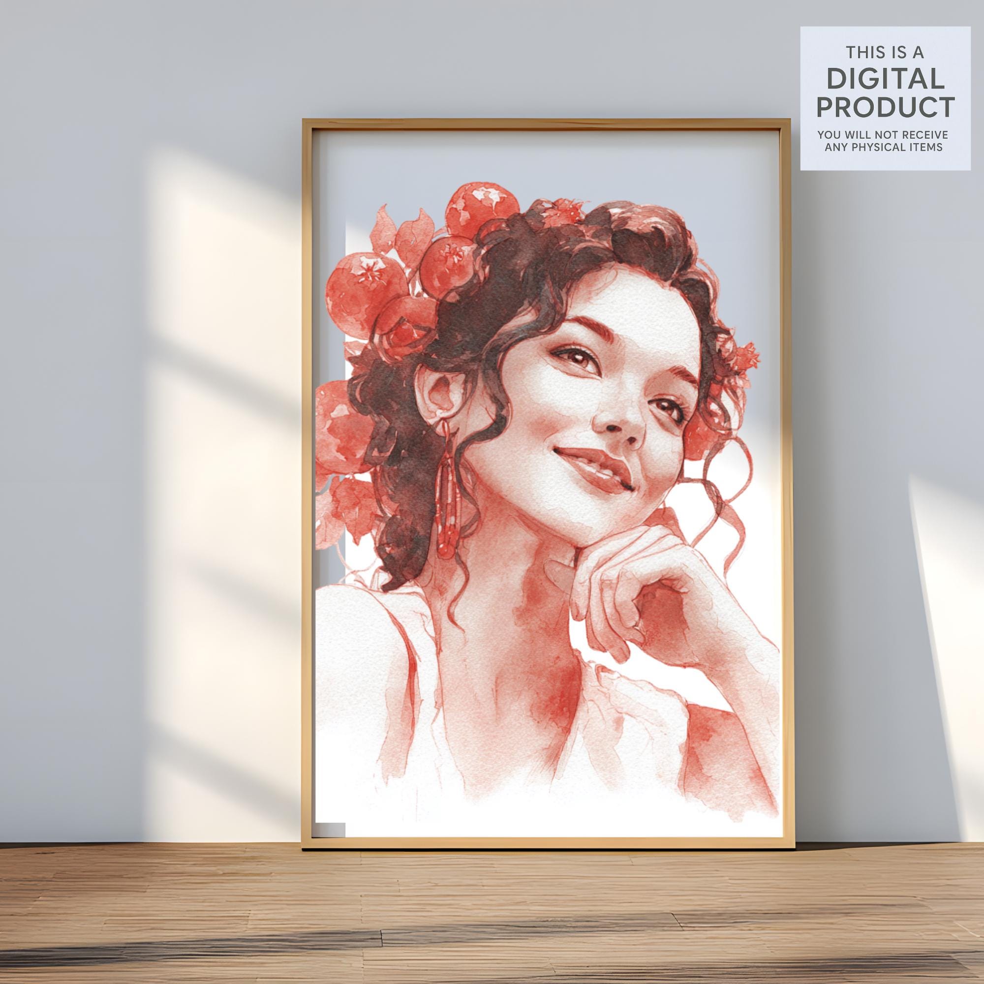 25 Pomegranate Watercolor Clipart Bundle| Realistic Botanical PNG Transparent Background