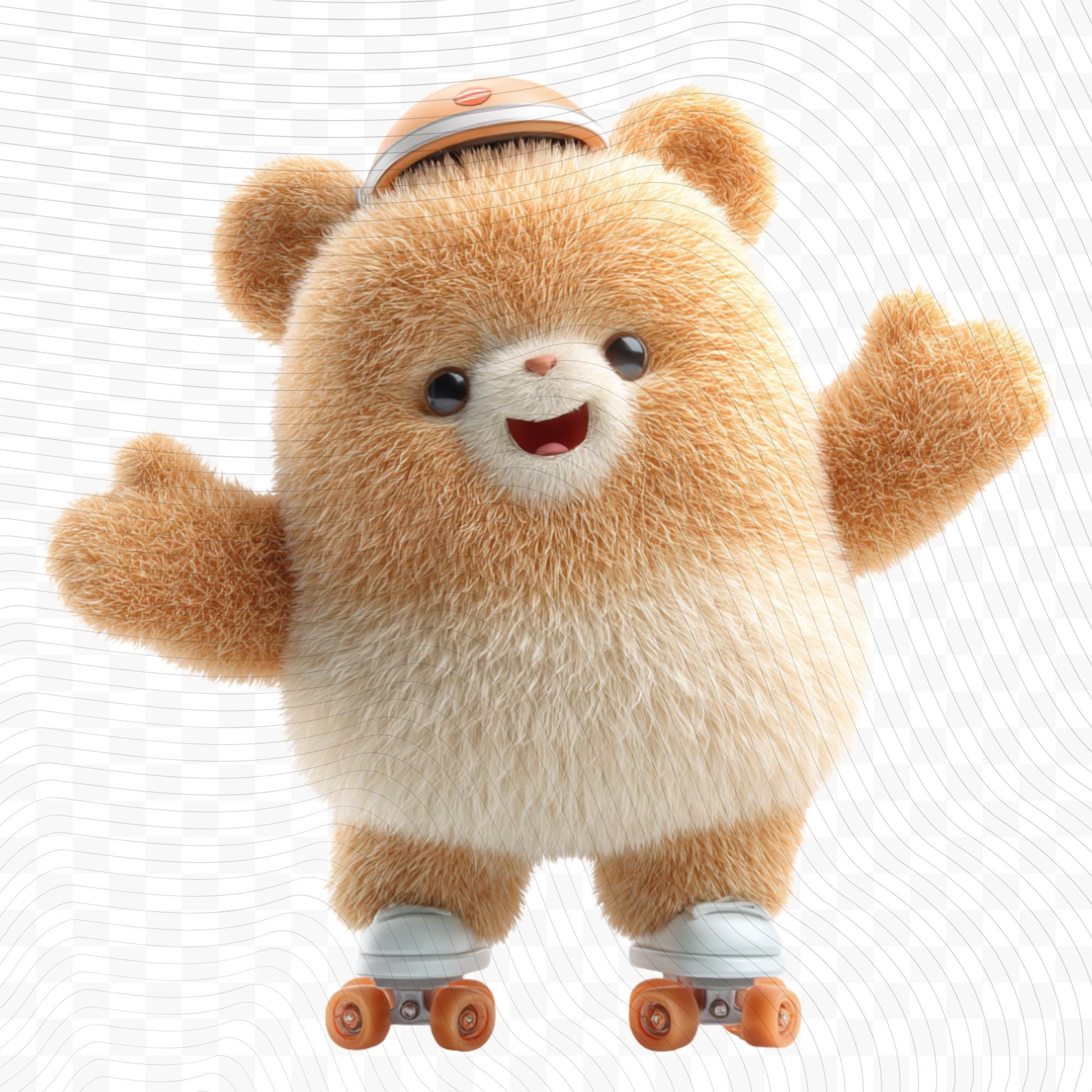 20 Quirky Bear Clipart Bundle | Funny Animal Characters PNG Transparent Background