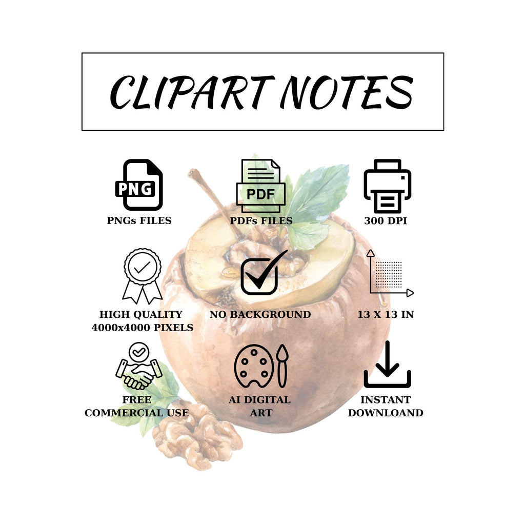 20 Apple Desserts & Cakes Clipart| PNG Transparent