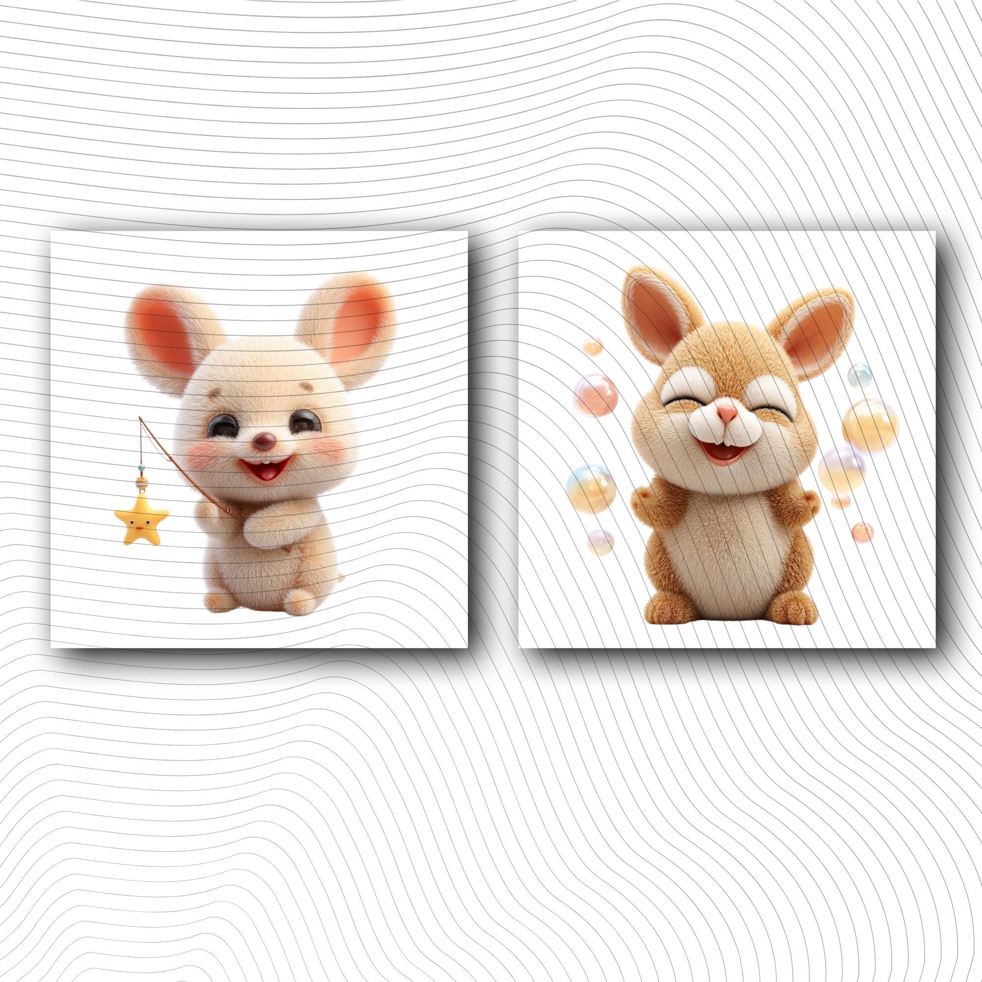 20 Quirky Kangaroo Clipart Set | Funny  Characters PNG Transparent Background| 300DPI