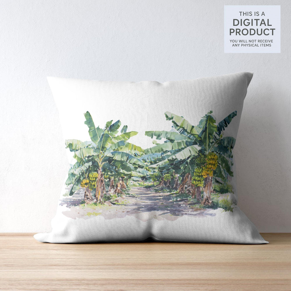 27 Banana Tree Clipart Bundle: Tropical Fruit PNG Set (Digital Download)