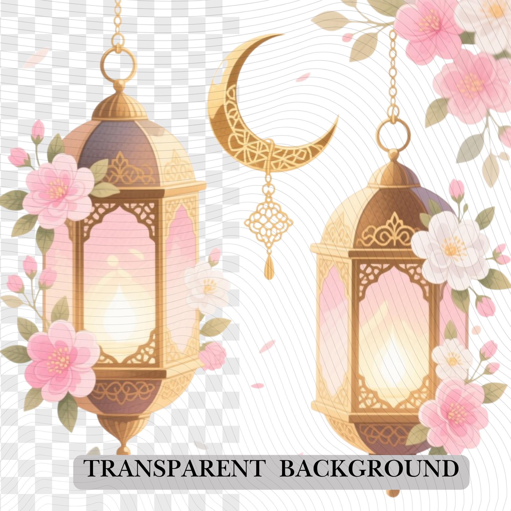 25 Ramadan Family Night iftar Clipart Set| Transparent Background PNG