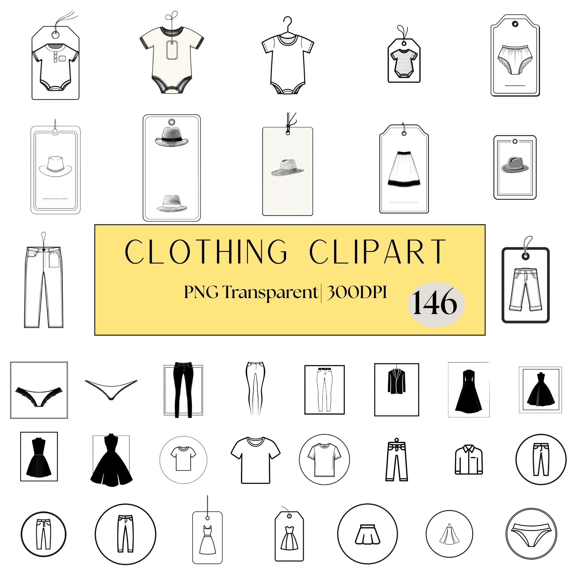 146 Clothing Label Clipart| PNG Transparent