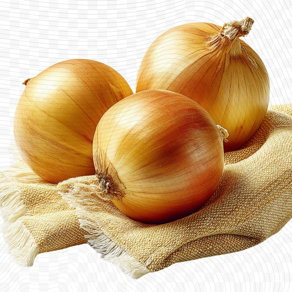 19 Realistic Onion Clipart Bundle | Botanical Onions PNG Transparent Background