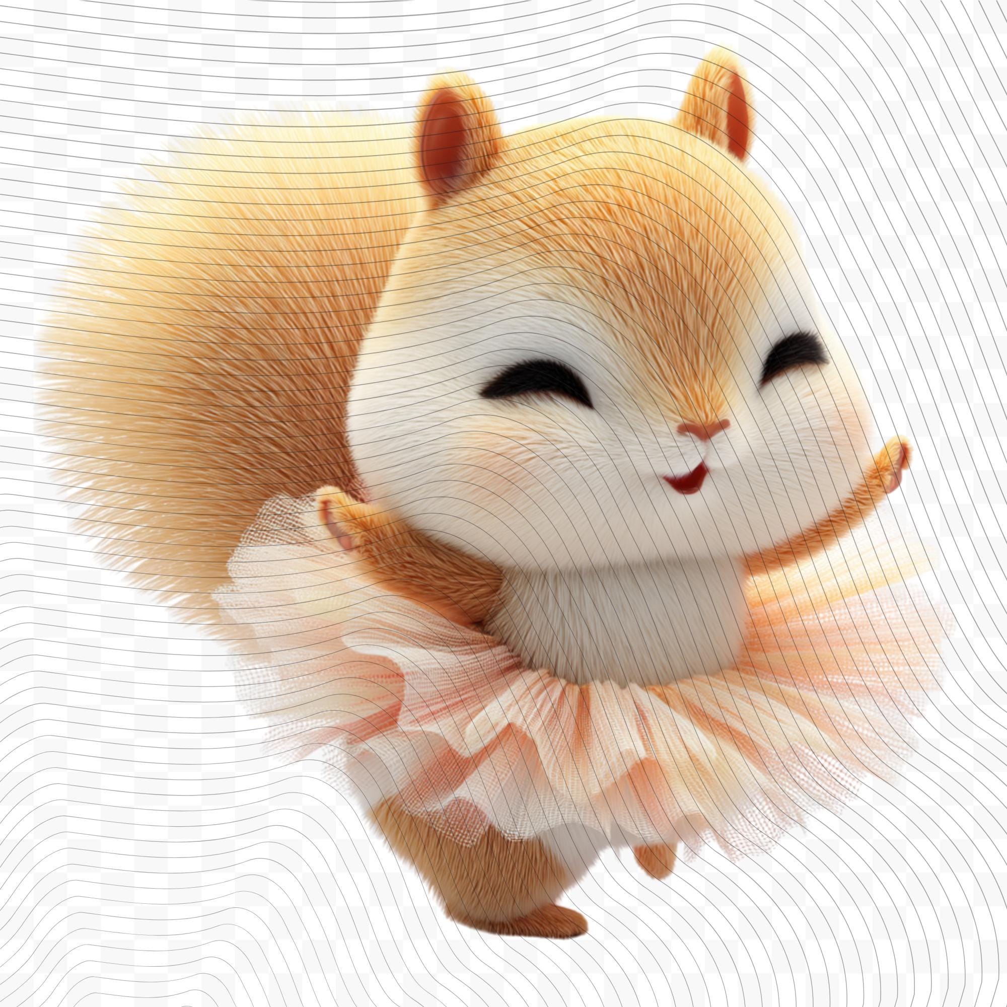 20 Quirky Squirrel Clipart Set | Funny Characters PNG Transparent Background| 300DPI