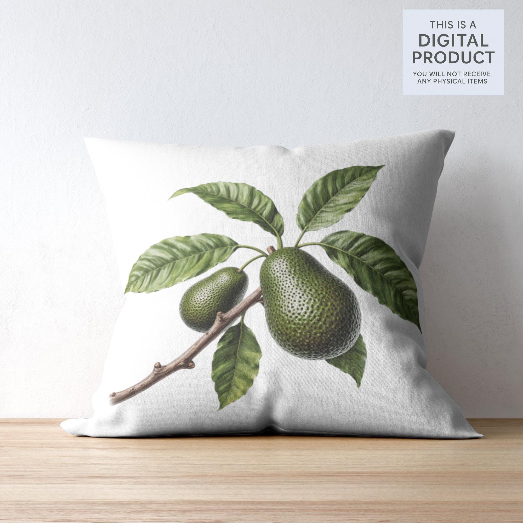 30 Avocado Tree Clipart Bundle: Watercolor Fruit PNG Set (Digital Download)