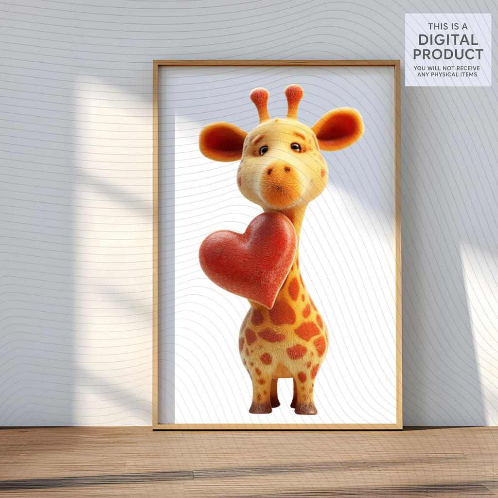20 Quirky Giraffe Clipart Set | Funny  Characters PNG Transparent Background| 300DPI