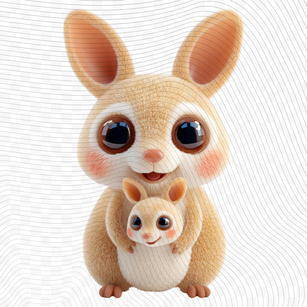 20 Quirky Kangaroo Clipart Set | Funny  Characters PNG Transparent Background| 300DPI