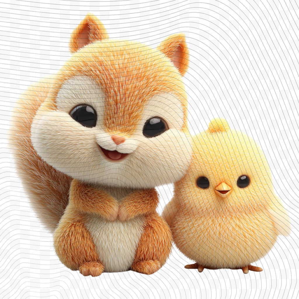 20 Quirky Squirrel Clipart Set | Funny Characters PNG Transparent Background| 300DPI