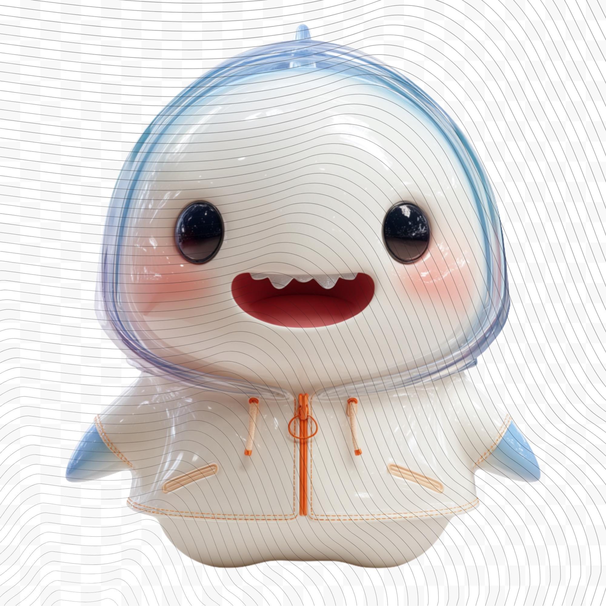 19 Quirky Shark Clipart Set | Funny Characters PNG Transparent Background| 300DPI