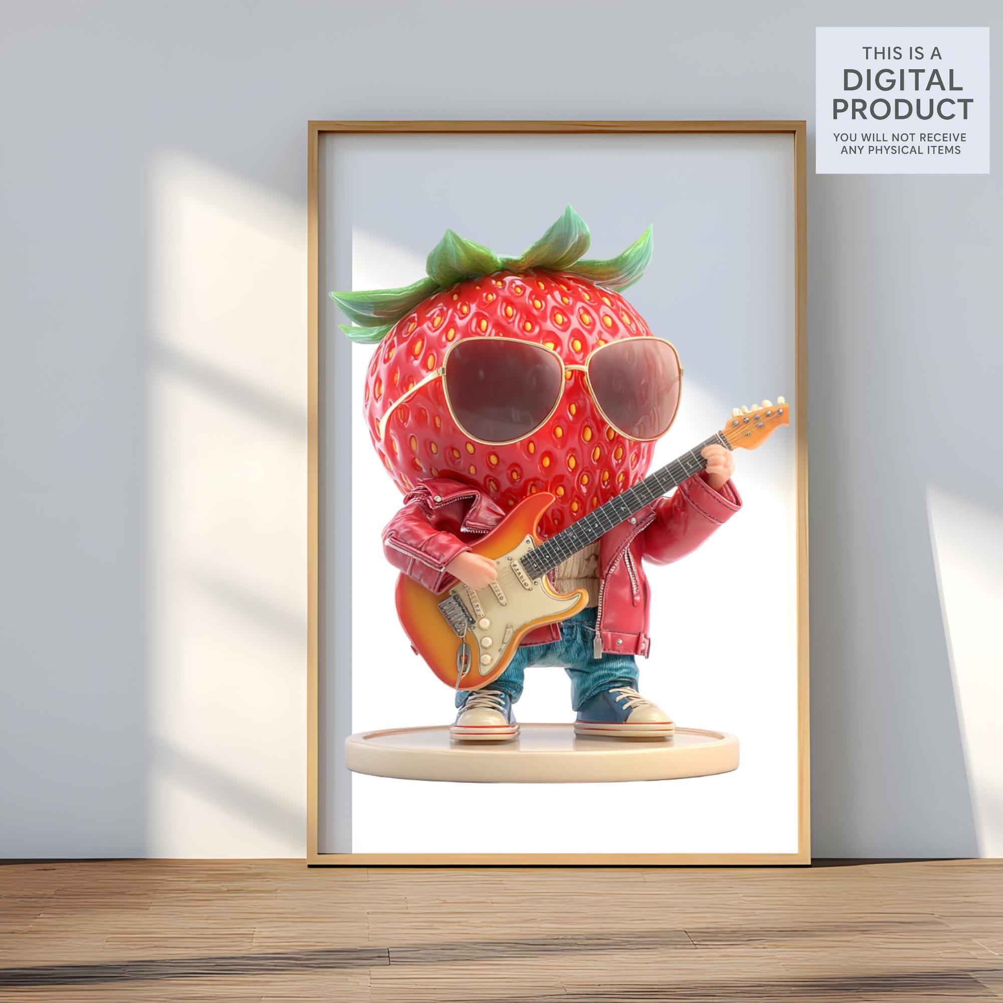 24 The Quirky Strawberry Diaries | Strawberry Characters PNG Transparent Background