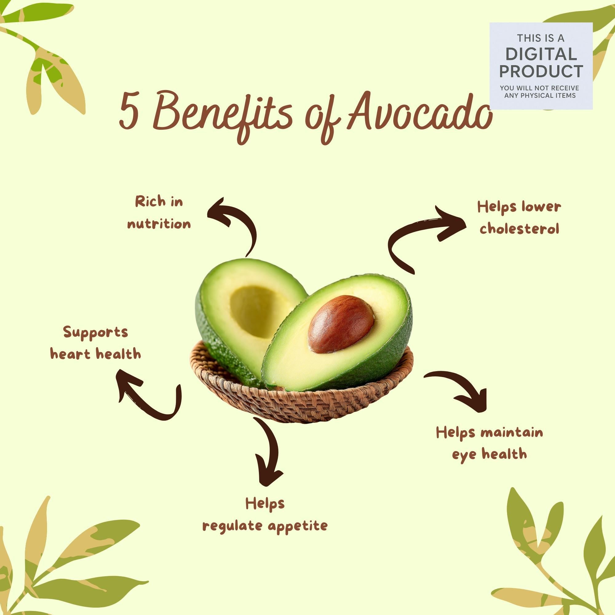 25 Realistic Avocado Clipart Bundle| PNG Transparent Background