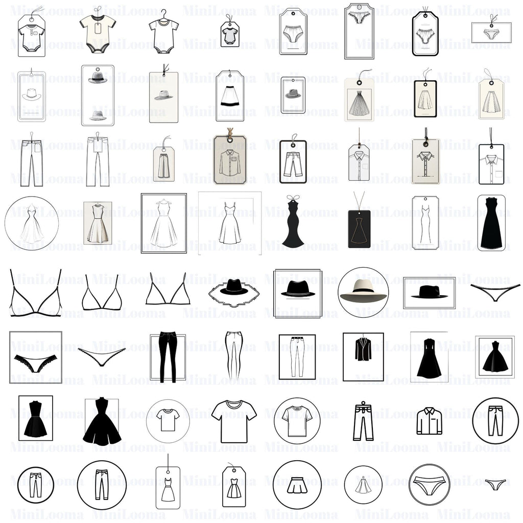 146 Clothing Label Clipart| PNG Transparent