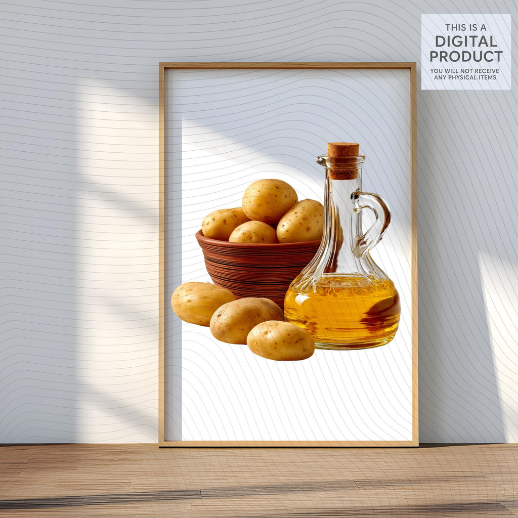 23 Realistic Potato Clipart Bundle | PNG Transparent Background