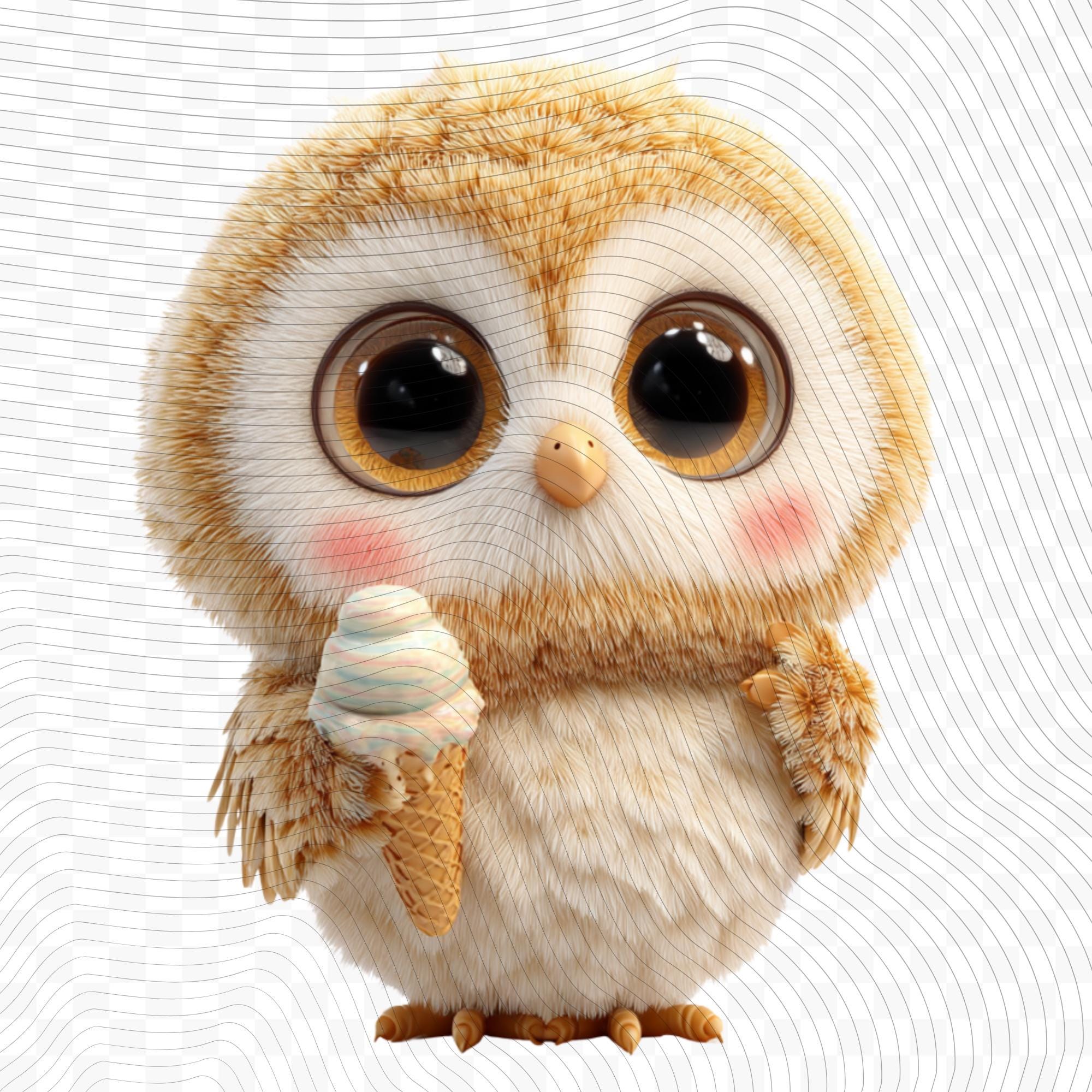 16 Quirky Owl Clipart Set | Funny Characters PNG Transparent Background| 300DPI