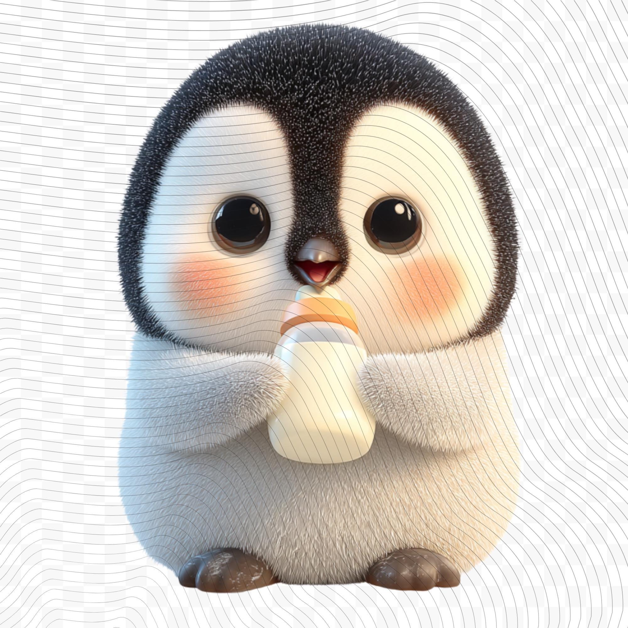 20 Quirky Penguin Clipart Set | Funny Characters PNG Transparent Background| 300DPI