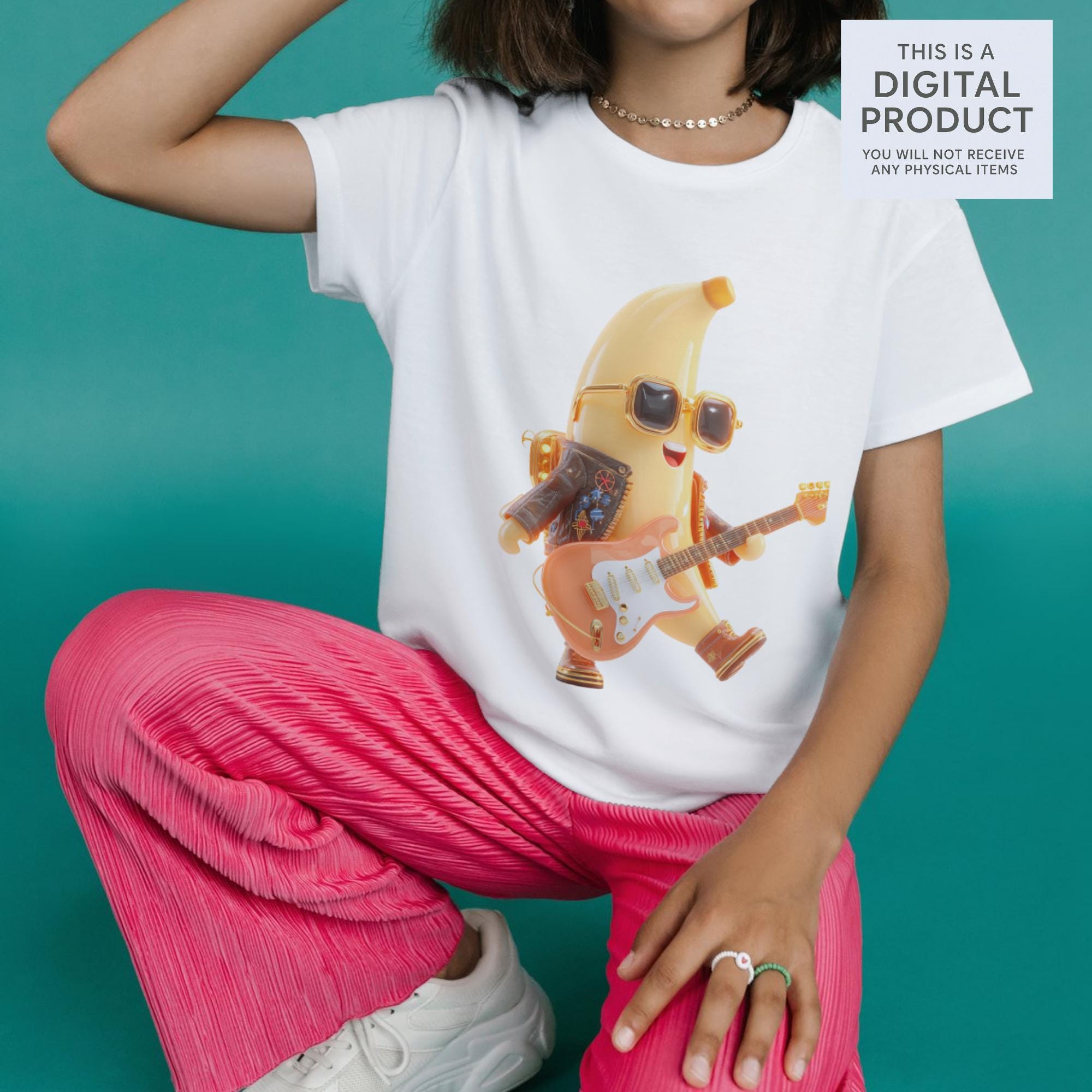 20 Quirky Banana Club Clipart | Transparent Background