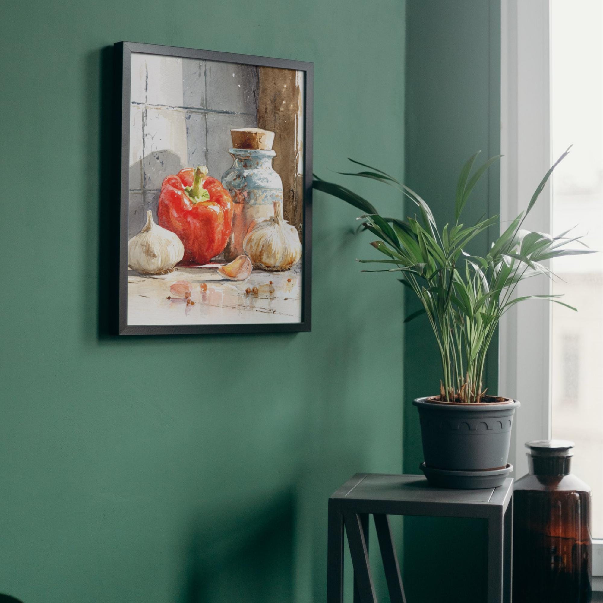 77 Red Pepper Watercolor Clipart: Bell   Chili, Food Art (PNG Transparent)