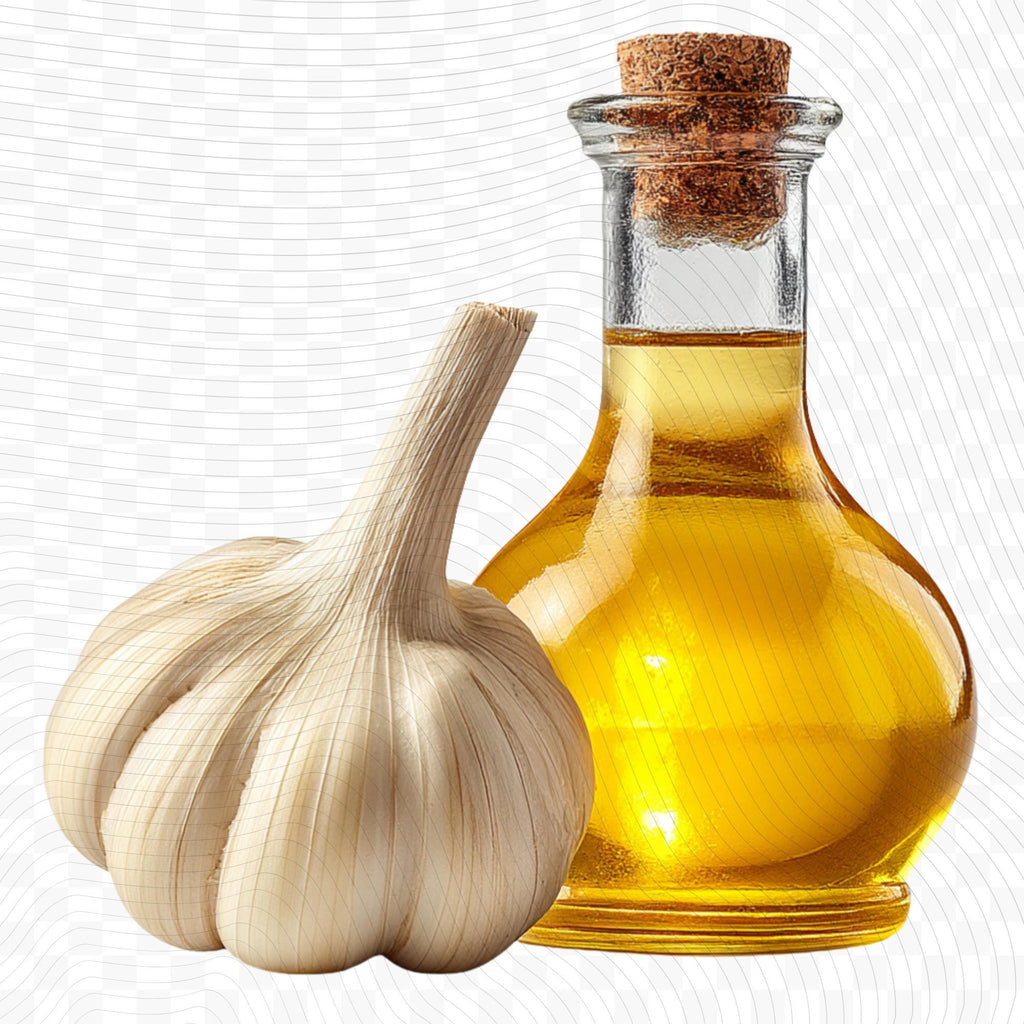 27 Realistic Garlic Bundle | PNG Transparent Background