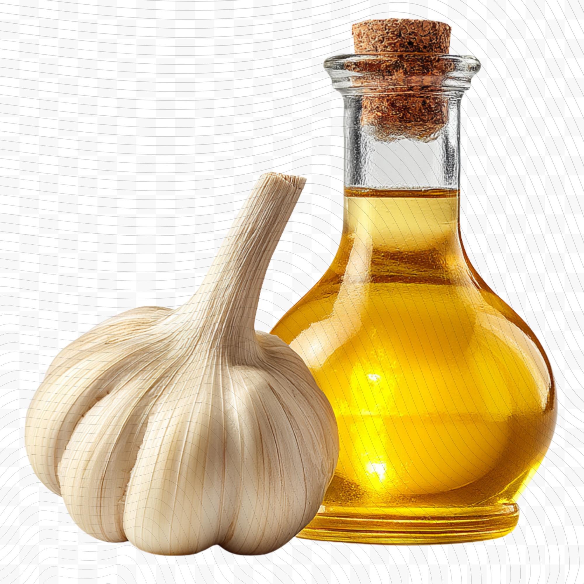 27 Realistic Garlic Bundle | PNG Transparent Background