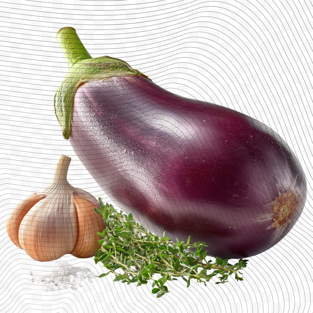 27 Realistic Eggplant Clipart Bundle| PNG Transparent Background