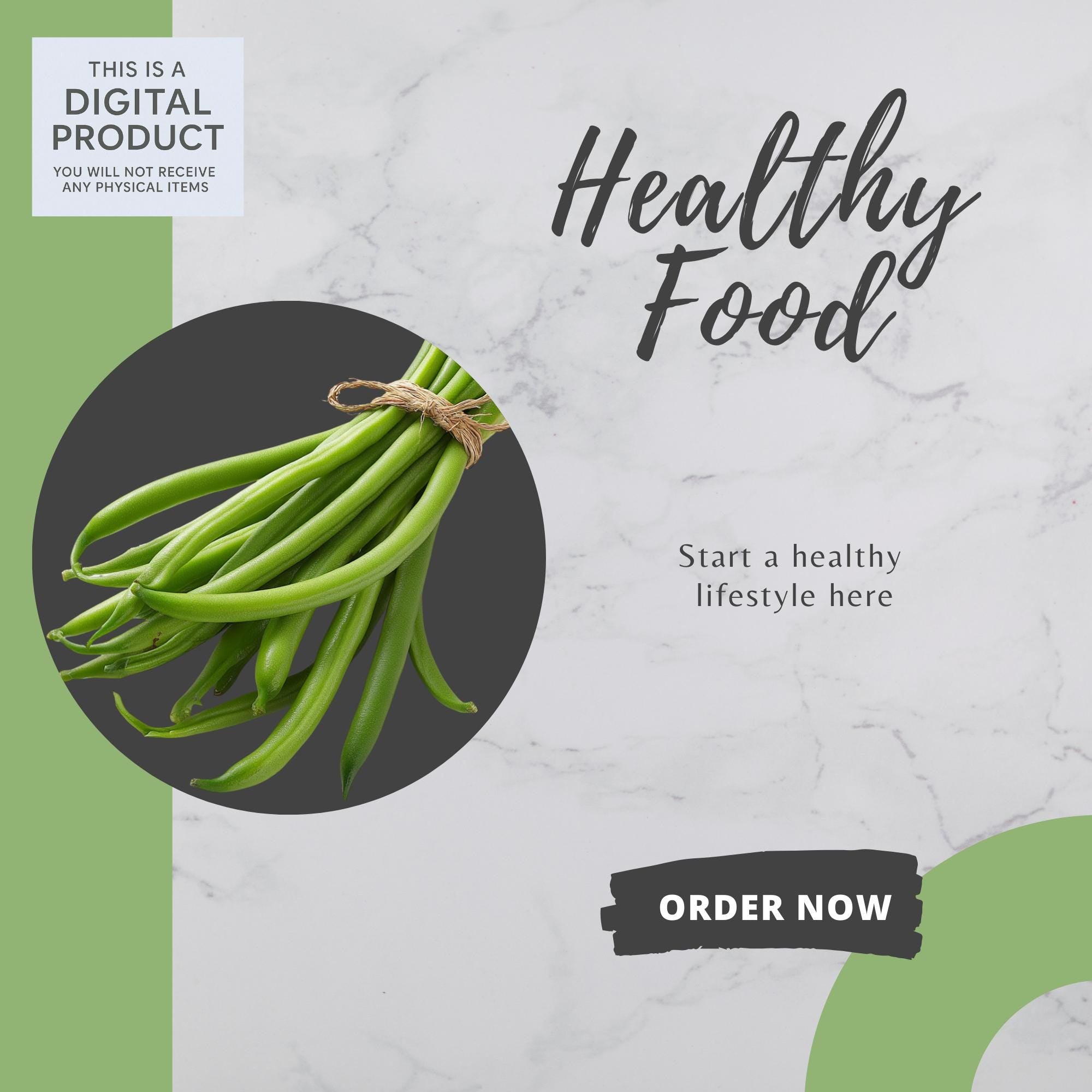 18 Realistic Green Beans Clipart Bundle| PNG Transparent Background