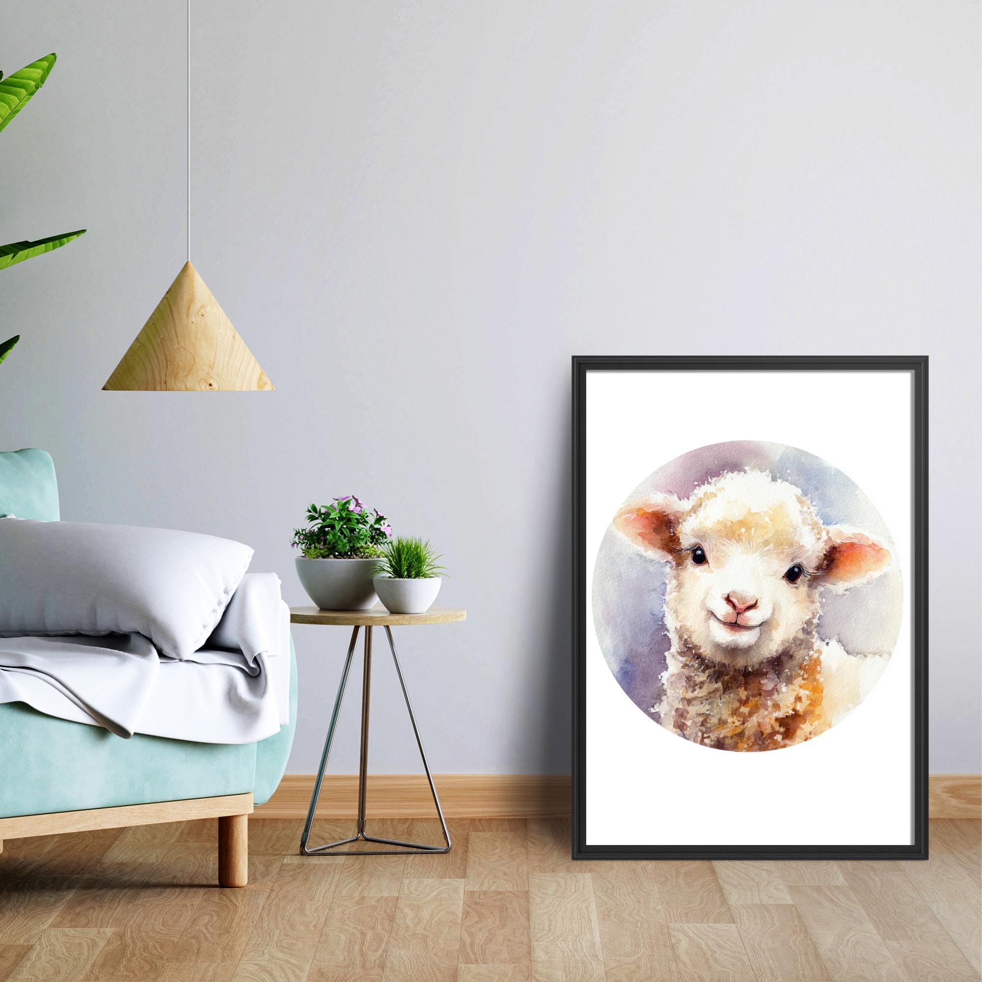 20 Watercolor Animal Clipart Bundle: Taso-Style Kids Stickers (Transparent PNG )