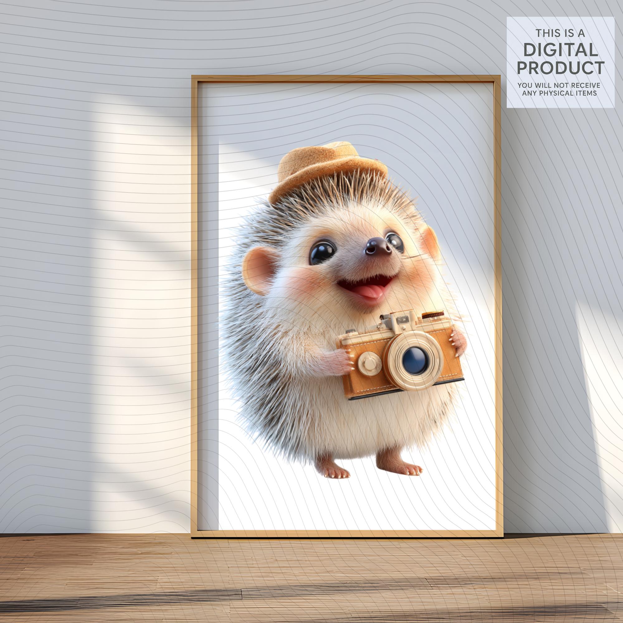 20 Quirky Hedgehog Clipart Set | Funny  Characters PNG Transparent Background| 300DPI
