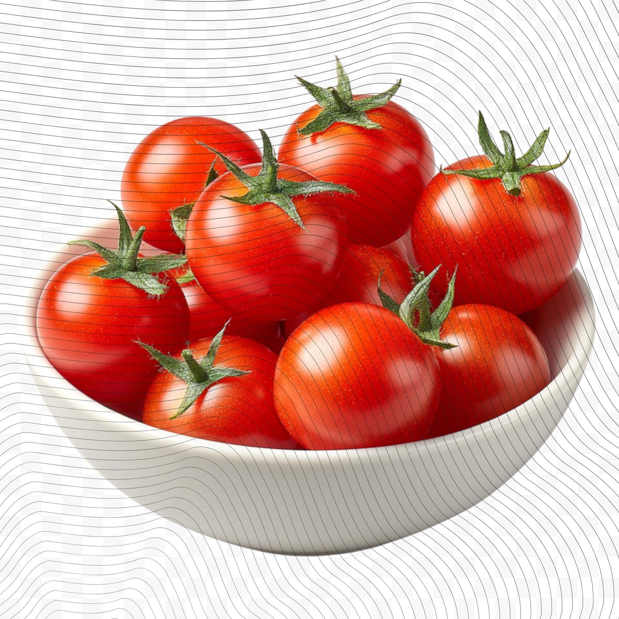27 Realistic Tomato Clipart Bundle | PNG Transparent Background
