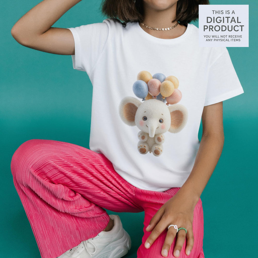 20 Quirky Elephant Clipart Set | Funny  Characters PNG Transparent Background| 300DPI