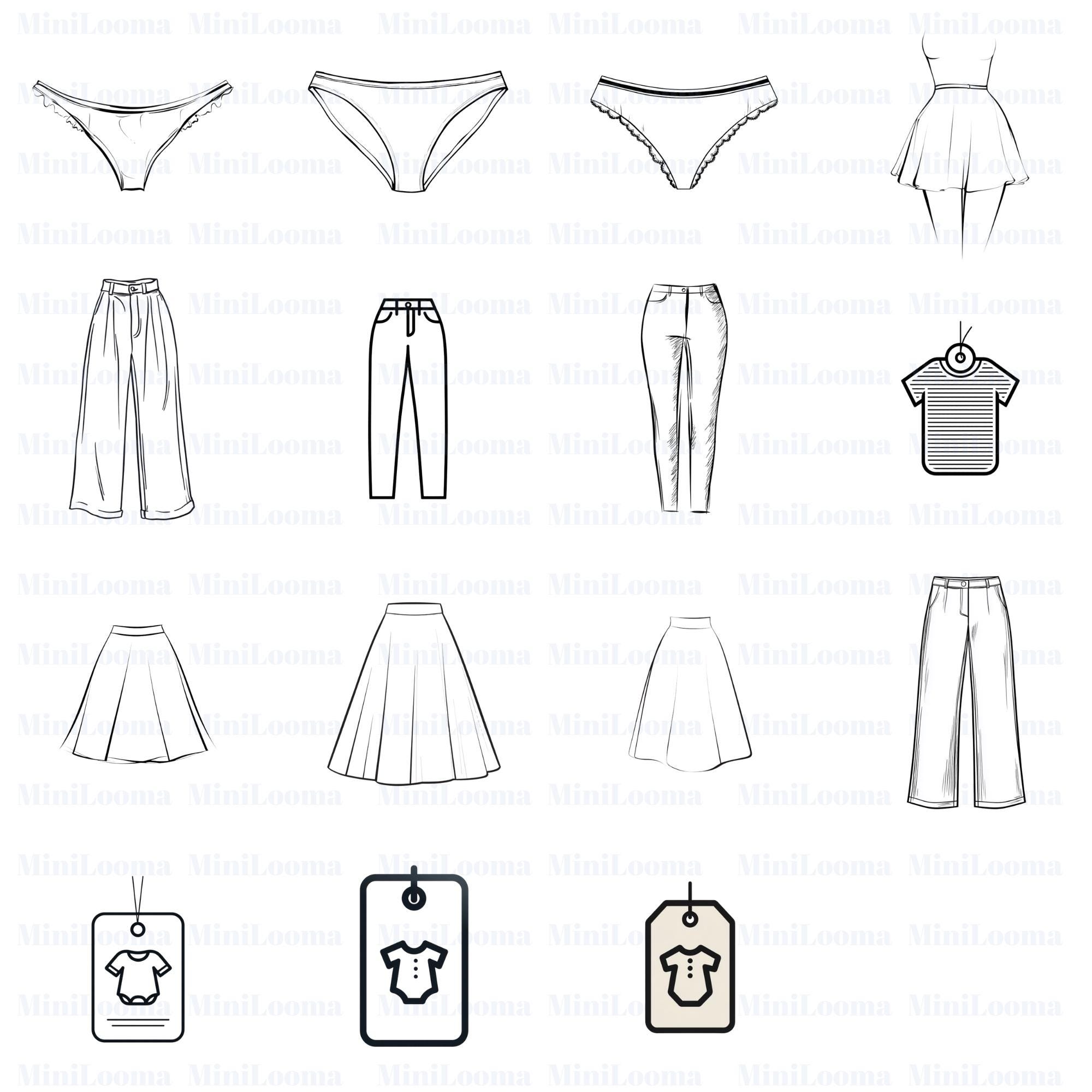 146 Clothing Label Clipart| PNG Transparent