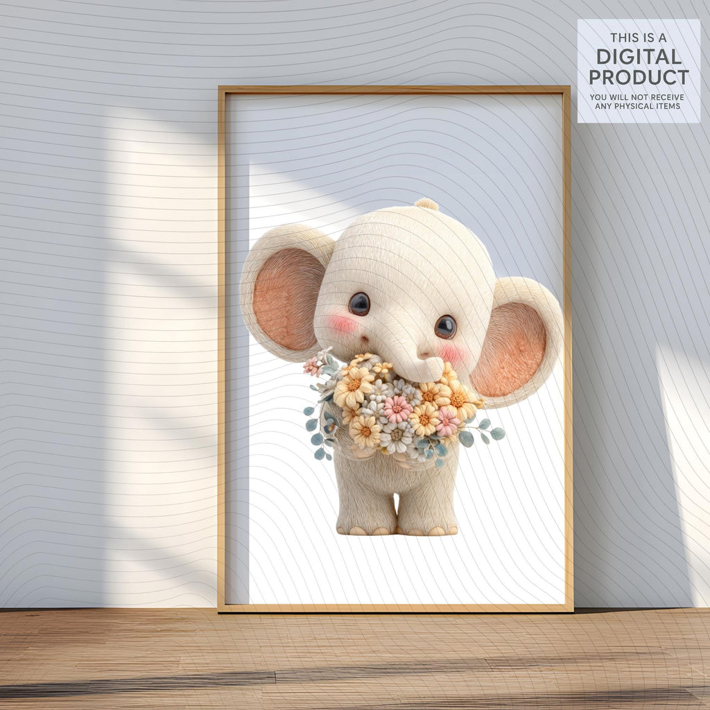 20 Quirky Elephant Clipart Set | Funny  Characters PNG Transparent Background| 300DPI