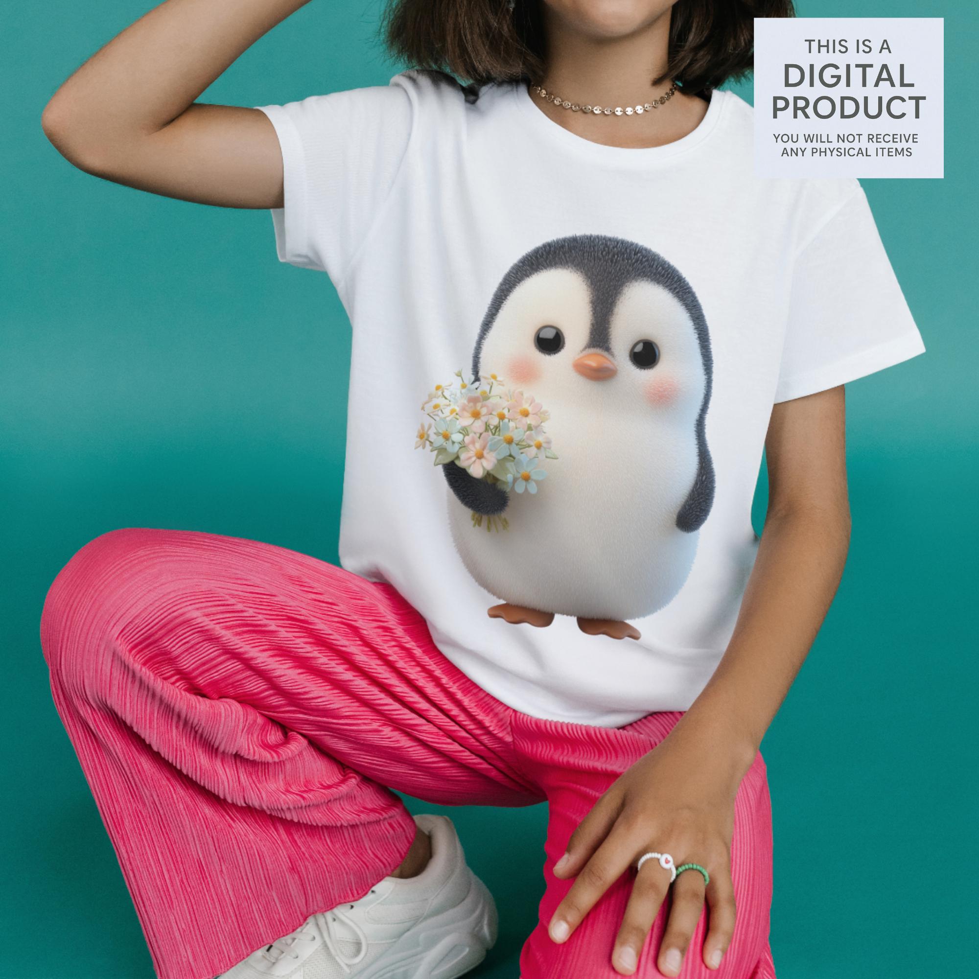 20 Quirky Penguin Clipart Set | Funny Characters PNG Transparent Background| 300DPI