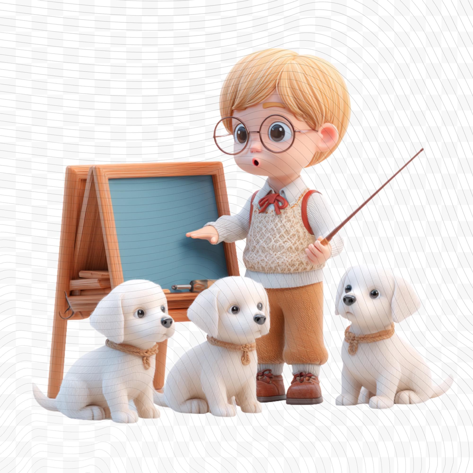 20 Quirky Dog Clipart Set | Funny  Characters PNG Transparent Background| 300DPI