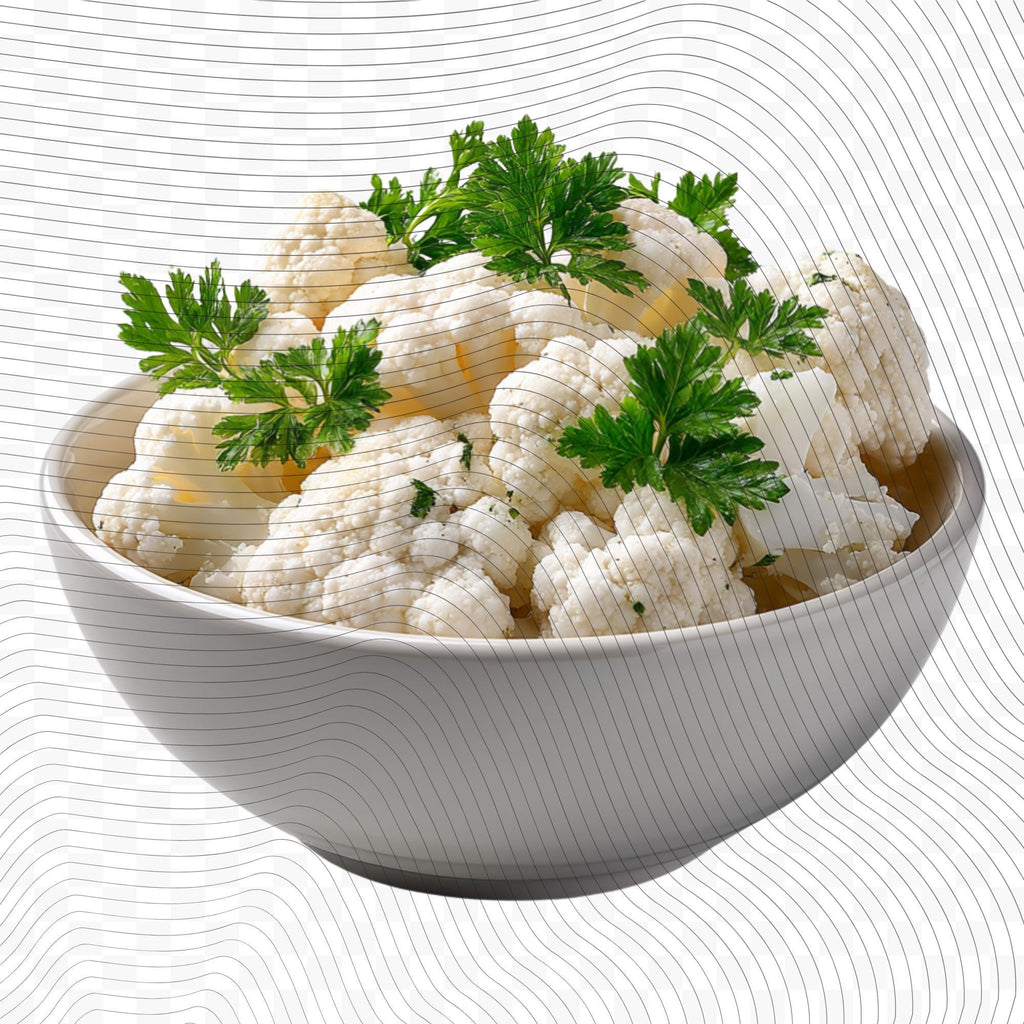 26 Realistic Cauliflower  Clipart Bundle| PNG Transparent Background