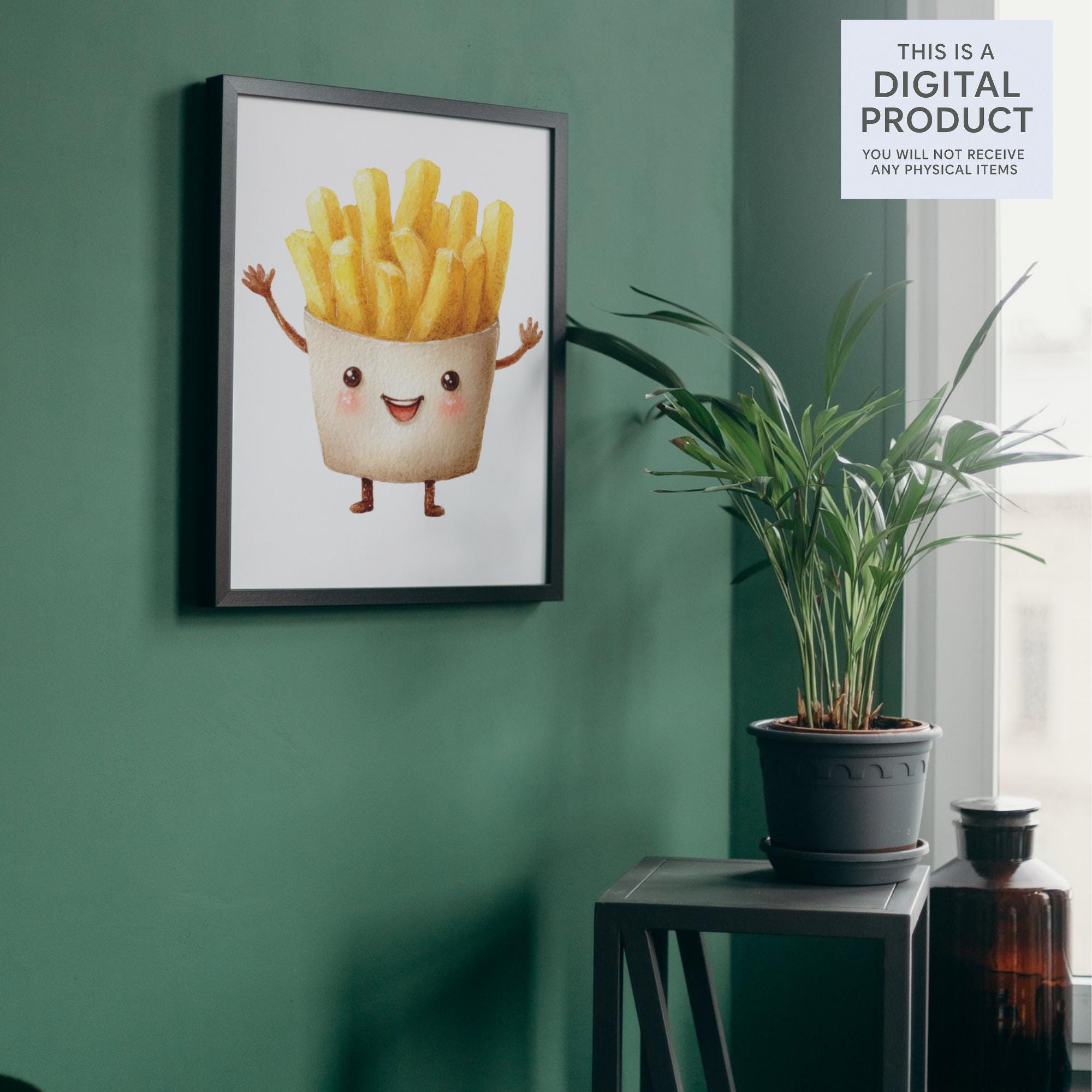 112 Watercolor Fast Food Clipart Bundle: Burger, Fries, Pizza ( Transparent PNG )